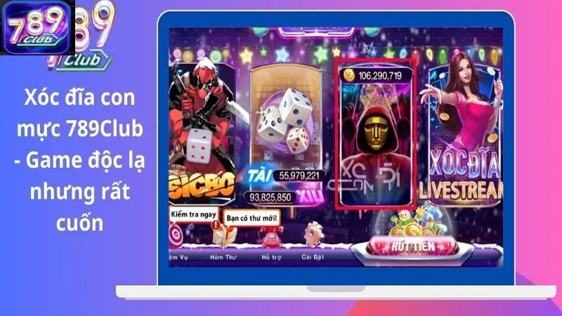 Xóc đĩa con mực 789Club là một biến thể mới của trò chơi xóc đĩa truyền thống