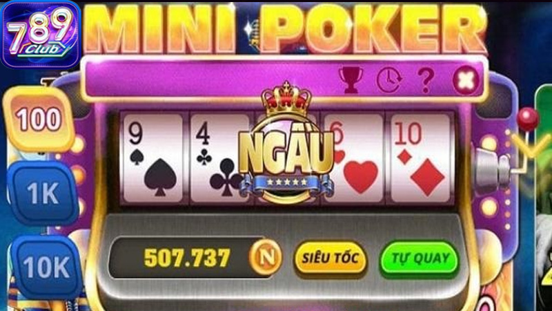 Mini Poker là lựa chọn lý tưởng cho những ai mới bắt đầu